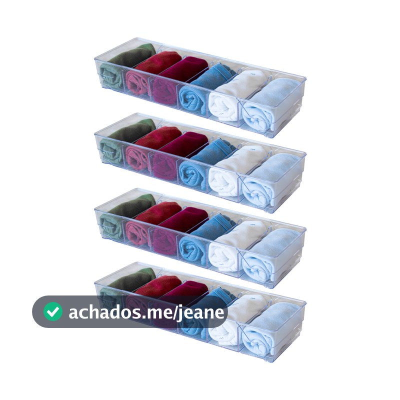 4 Organizador De Calcinhas Colmeia Organizador De Meias Gaveta Atacado Bebe Amobox