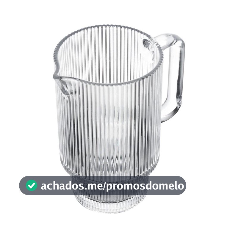 Jarra Em Cristal Wolff 20556 Lines 900ml Transparente