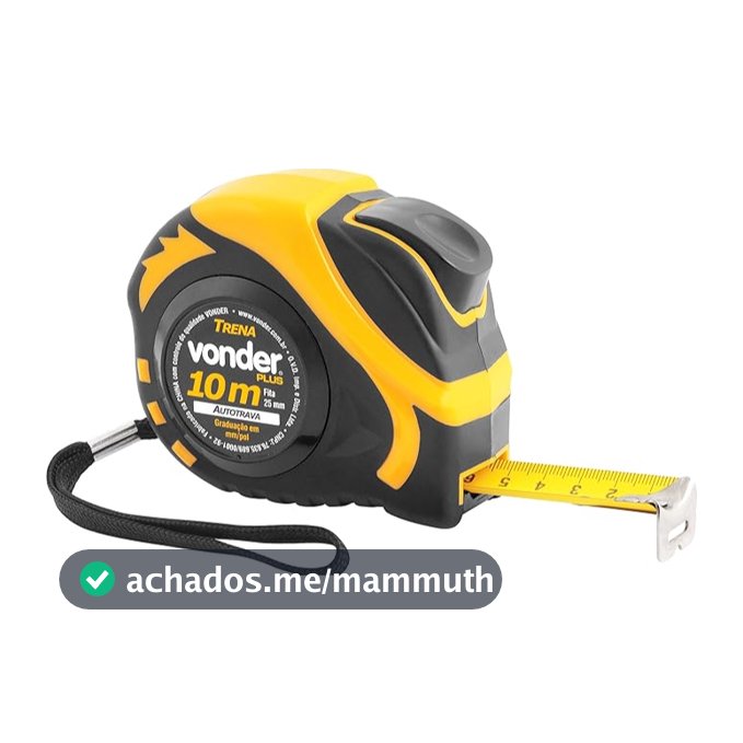 Trena Vonder Profissional Aço Resistente de aço