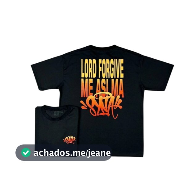 Camiseta Syna World Streetwear Uk Drip 100% Algodão Estampada