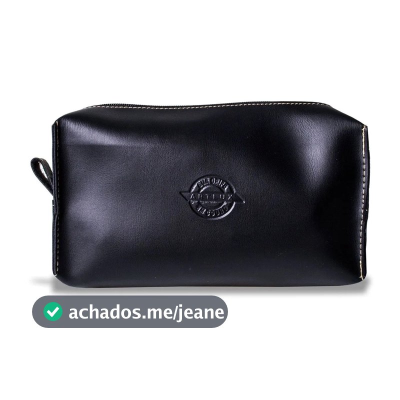 Necessaire Básica Unissex Artlux NC014 - Bidim Sintético 22x14x7 cm