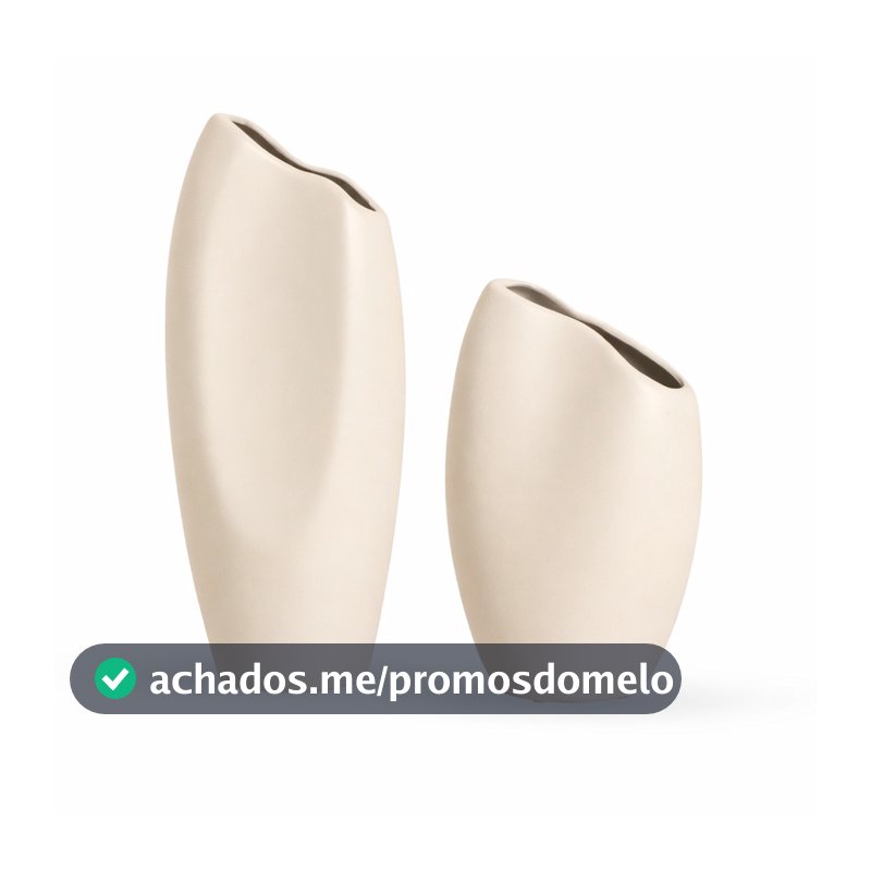 Vaso Estretto em ceramica decorativo p/ sala, mesa e aparador | design moderno minimalista, acabamento artesanal, ideal