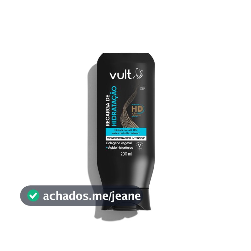 Vult Cabelos Recarga de Hidratação - Condicionador Intensivo 200ml