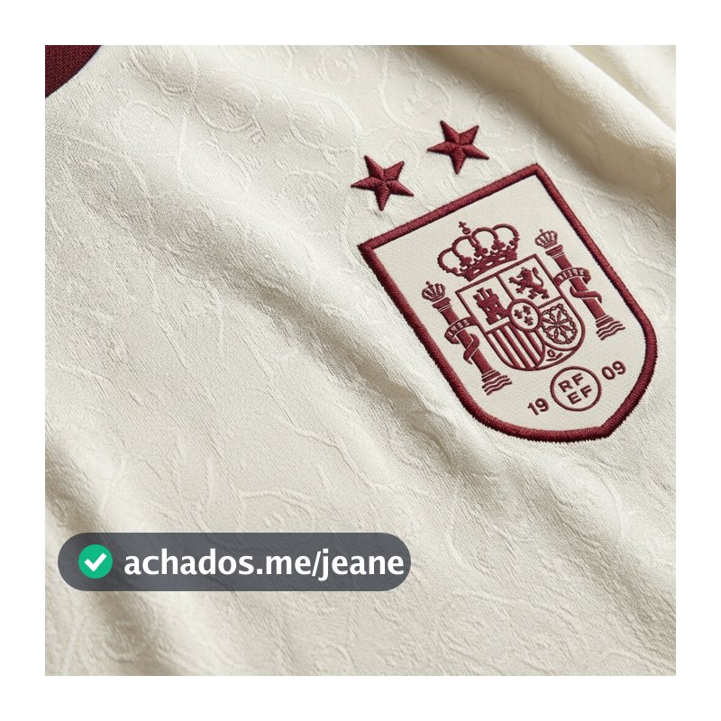 Chaveiro de Pneu Espanha Branca 2 Estrelas Dry Fit Exclusivo