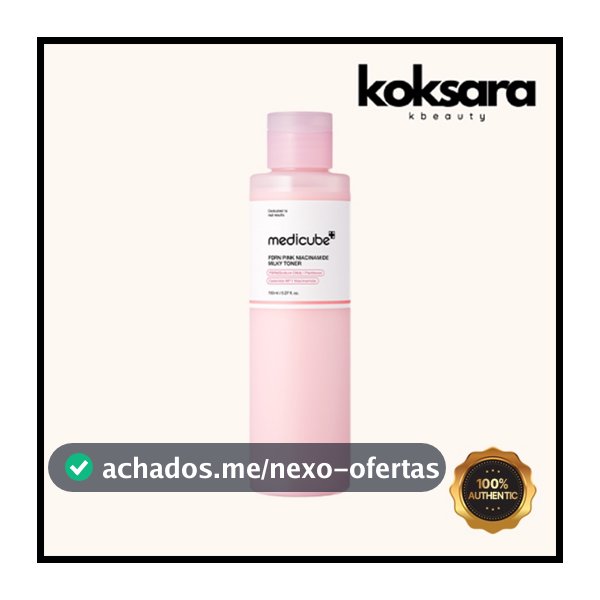 Medicube Pdrn Tônico Láctico Rosa Niacinamida 150ml