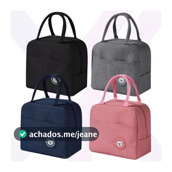 Bolsa Térmica Portátil Com Isolamento Térmico