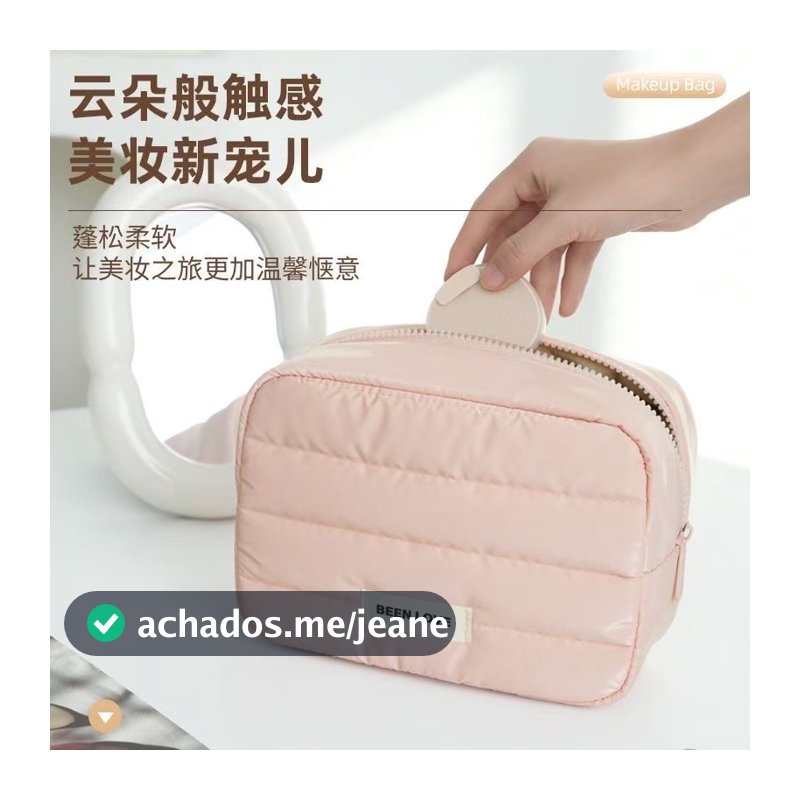 BES Organizador Maquiagem Portátil Para Bolsa Cosméticos Capacidade PARA Presente de Dia das Mães