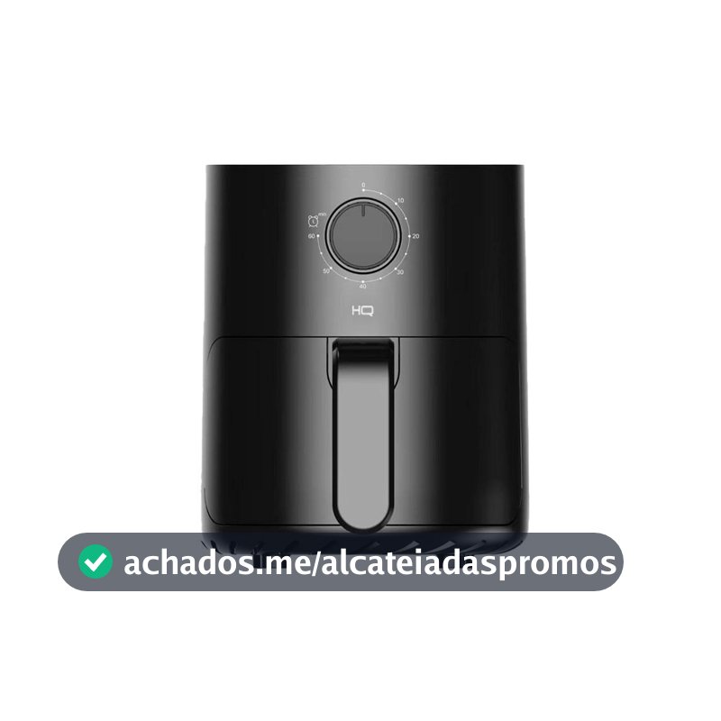 Fritadeira Elétrica AirFryer HQ 2,8 litros Preta HQ-AF2.8LMG