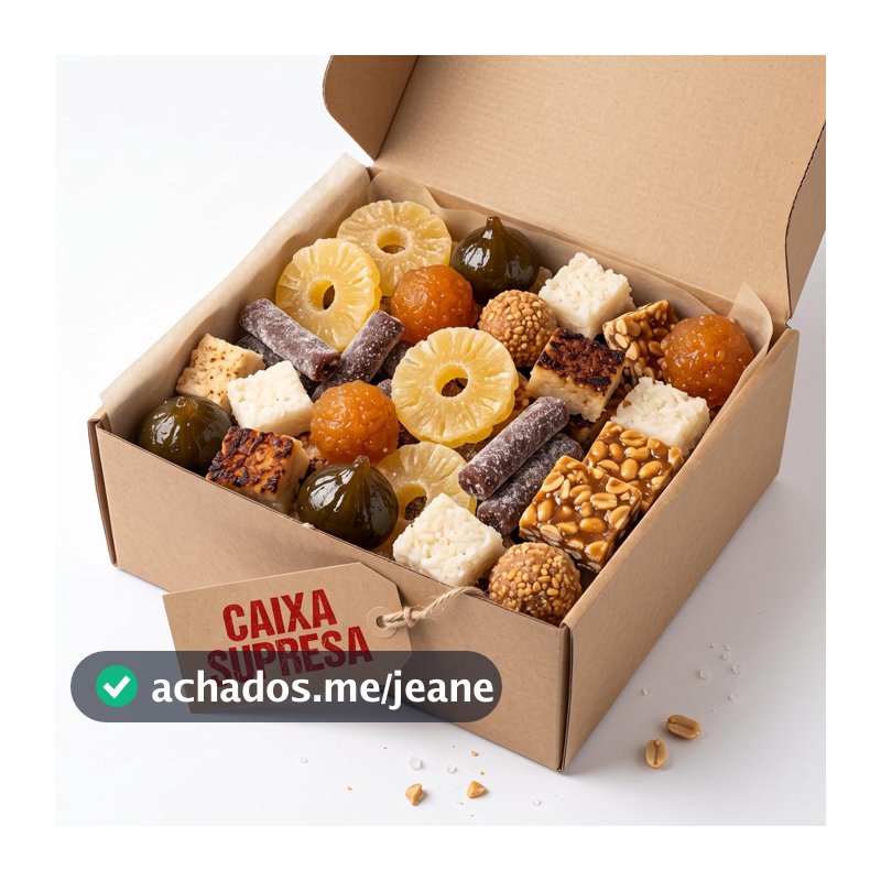 Caixa Surpresa Kit 500G Doces para Festa Minas Premium