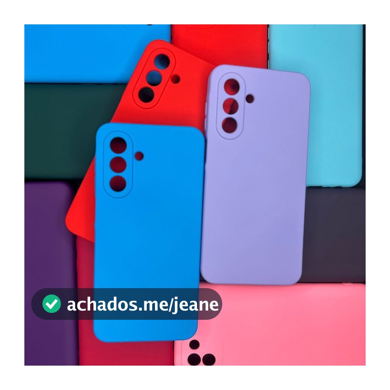 Kit Capa + Película 3D Samsung Galaxy A17 / A18 Ou apenas capinha silicone Aveludado