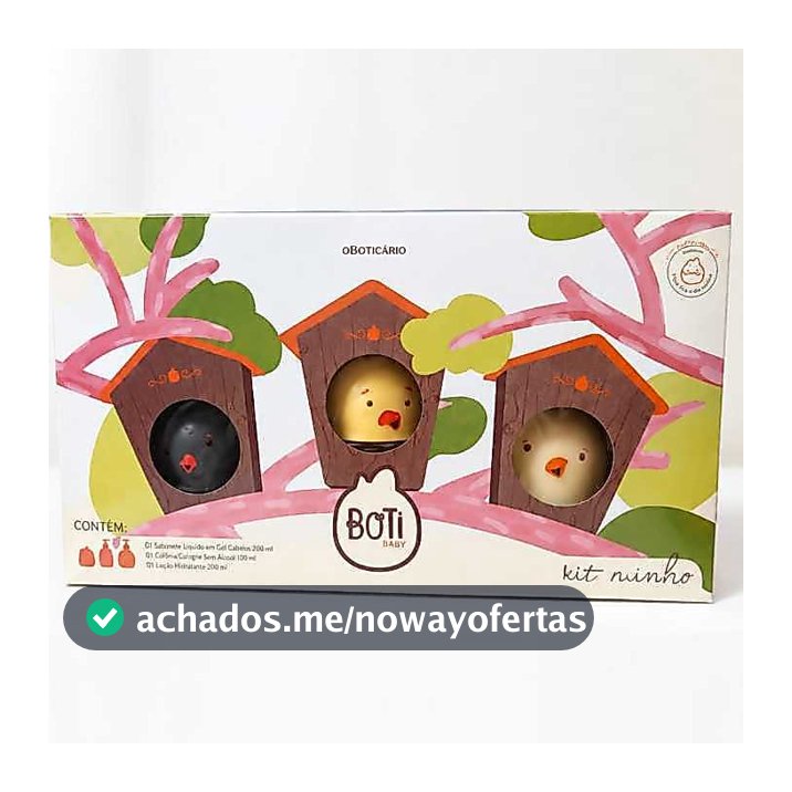 KIT PRESENTE BOTI BABY CASINHA 3 ITENS