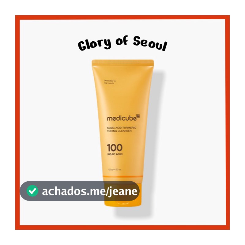 Medicube Kojic Acid Turmeric Toning Cleanser, 120g