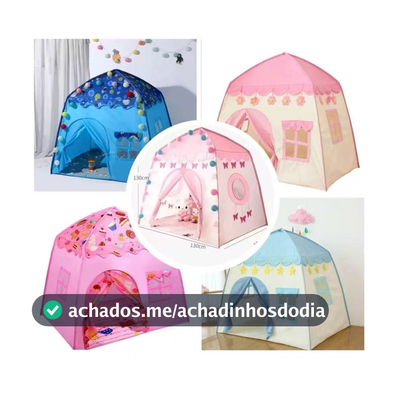 Barraca Infantil Menina Menino Tenda Minha Casinha