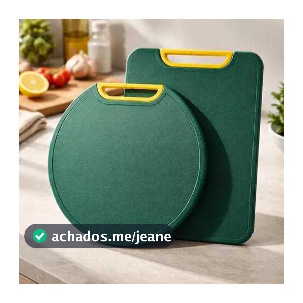 Tábua De Corte Antibacteriana À Prova De Mofo 35cm Com Suporte Em Pé Para Cozinha