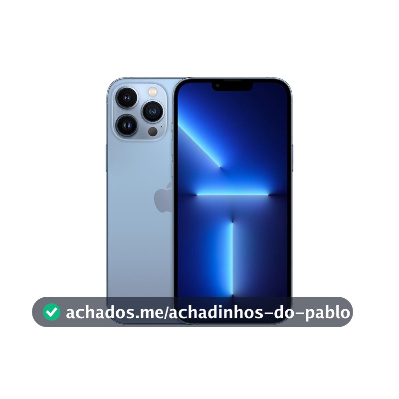 Usado: iPhone 13 Pro Max 256GB Azul Bom - Trocafy - Apple