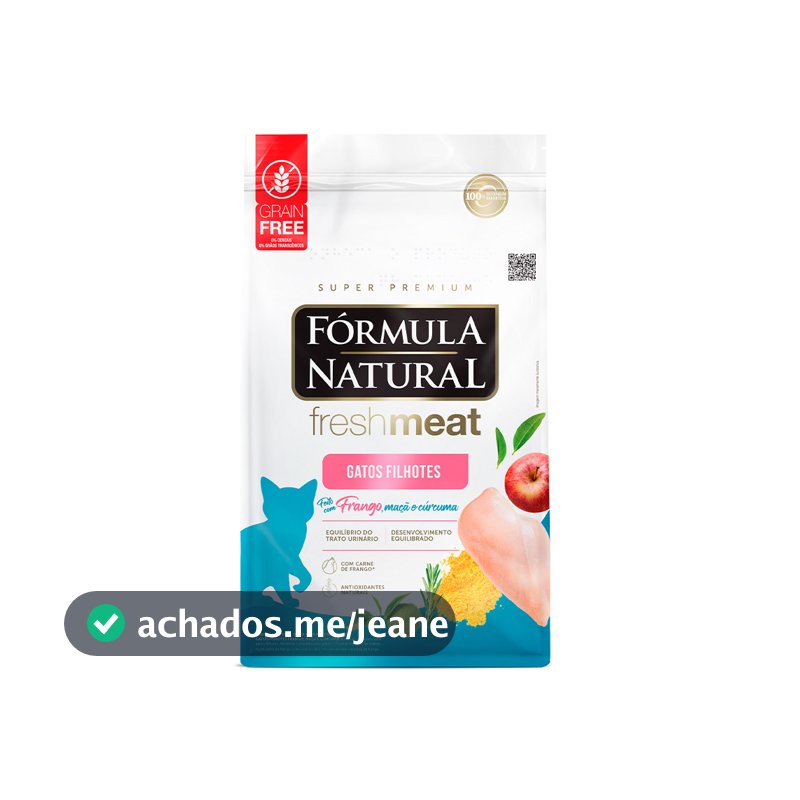 FORMULA NATURAL FRESH MEAT GATO FILHOTE SABOR FRANGO 10,1KG