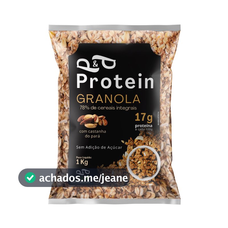 Granola P&P Protein Vegana Proteica Proteina 1Kg