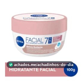 Nivea creme facial (BELEZA RADIANTE ) pele negra 100gr 7 EM 1