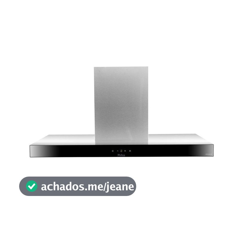 Coifa Philco 90cm Exaustor E Depurador Painel Touch PCO90I 110V