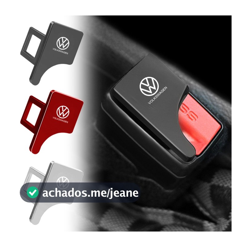 1pcs Cinto De Segurança Metálico Para Carro Fivela De Fecho De Oculta VW Volkswagen Jetta MK5 Golf Passat 3B7 601 171