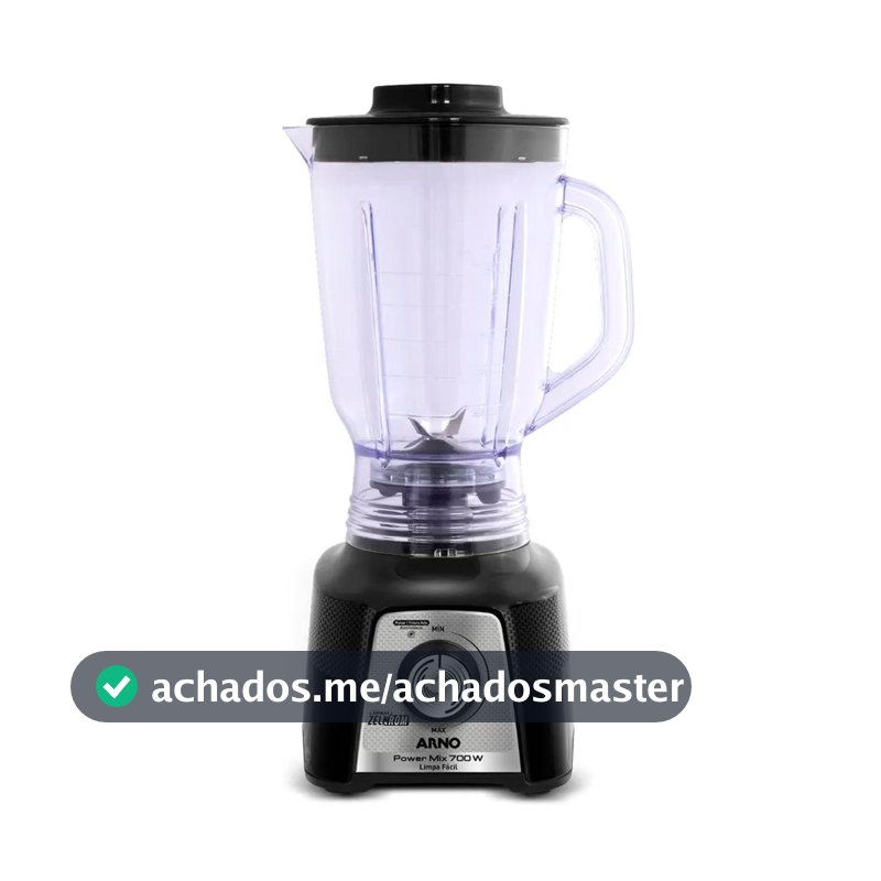 Liquidificador Power Mix Limpa Fácil 1,4L - Arno