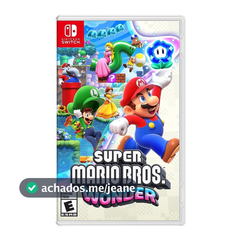 Super Mario Bros Wonder Switch Midia Fisica