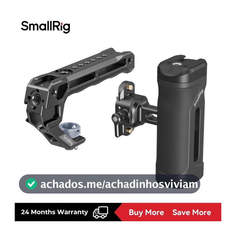 mini Alça Lateral SmallRig Com Braçadeira NATO/Kit De Alças Laterais E Superiores # 5947 5949 5952