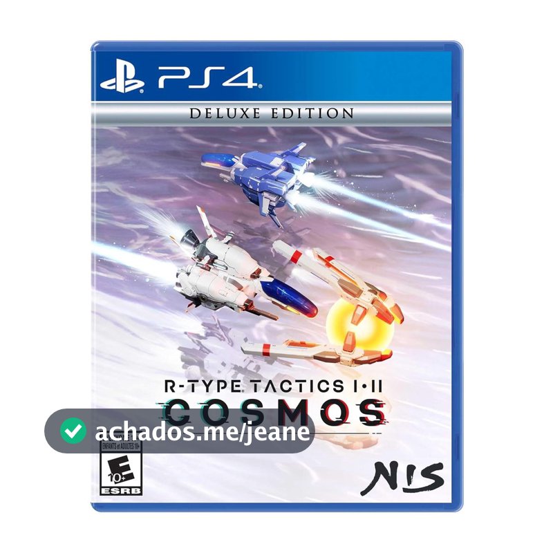 R-Type Tactics I-II Cosmos Deluxe Edition PS4 Midia Fisica