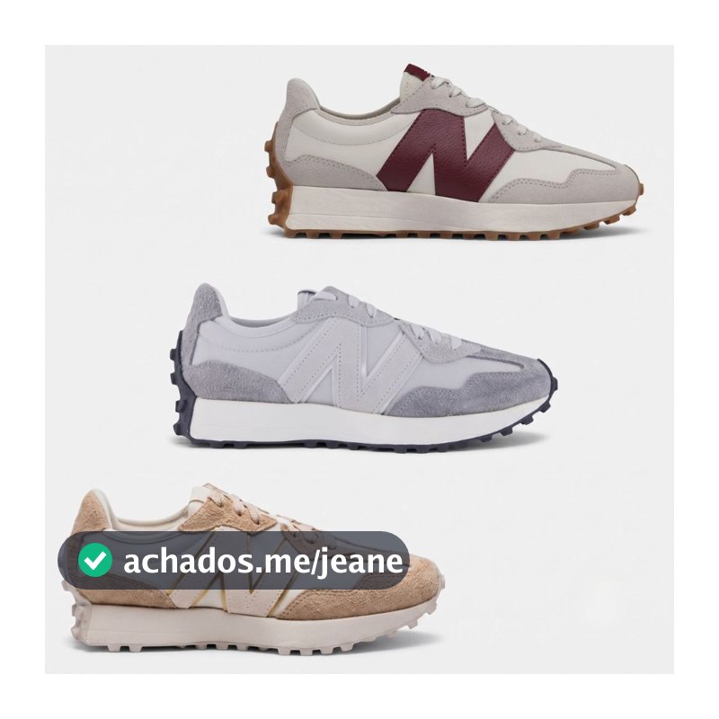 Tênis New Balance NB327 Feminino Casual Conforto Estiloso Original