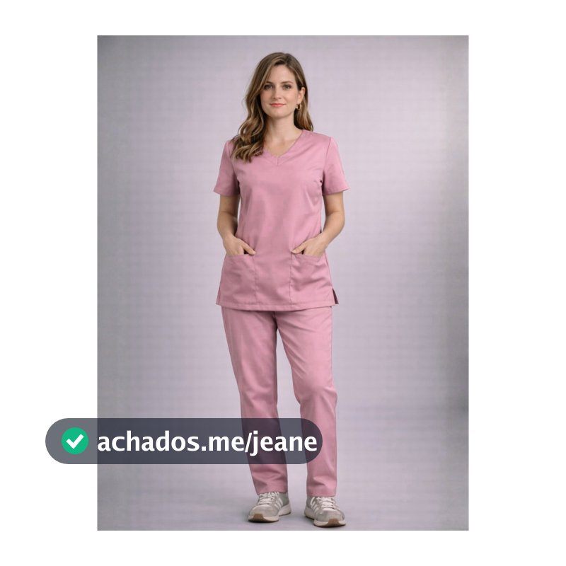 Conjunto Pijama Cirurgico Scrub Hospitalar Unissex Profissional Feminino