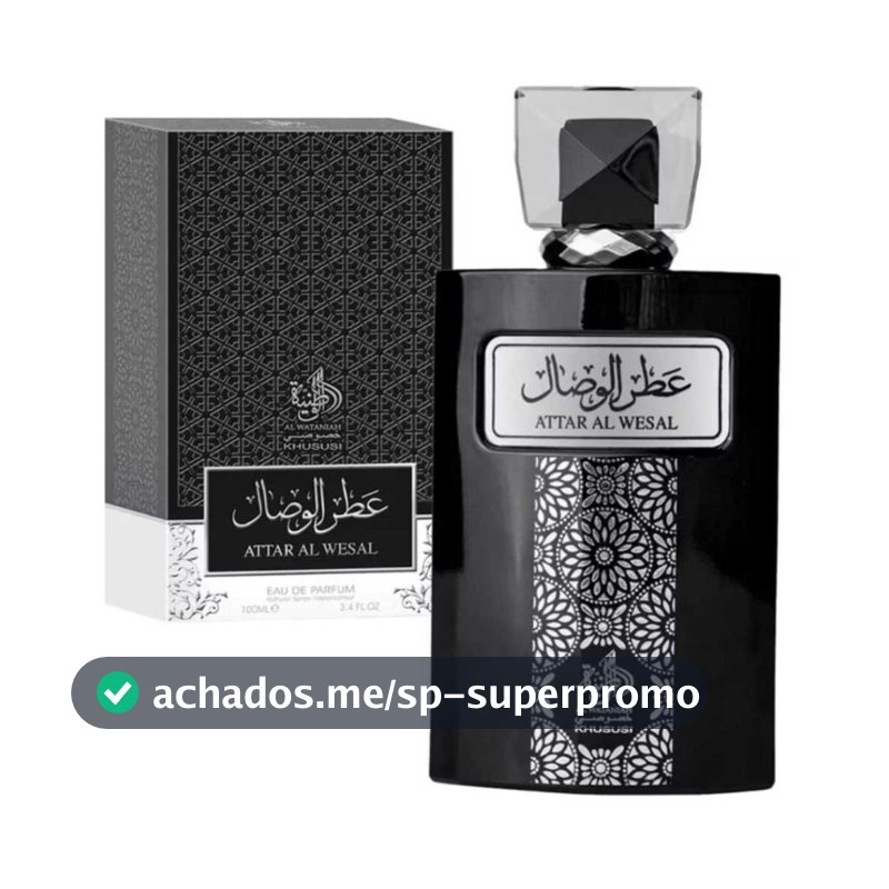 Perfume Arábe Attar Al Wataniah Masculino 100ml Original
