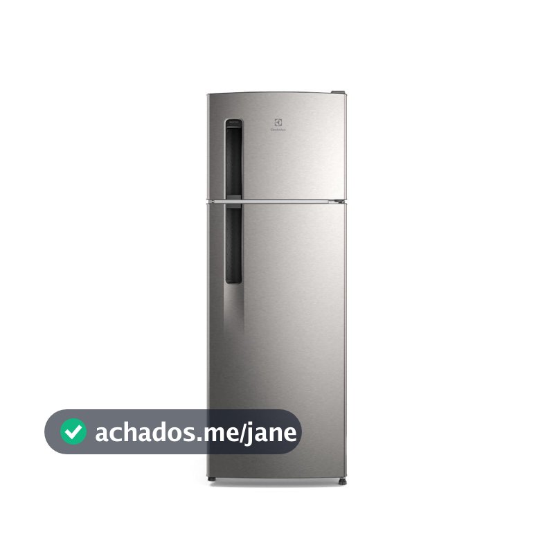 Geladeira Electrolux Frost Free 320L Duplex Inox Look (TF38S)