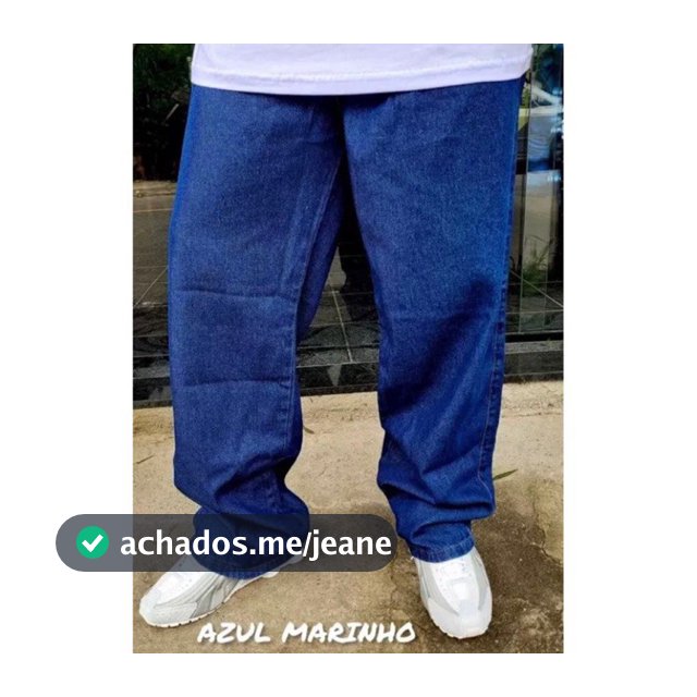 Calça jeans balão masculina dazzling 100% jeans original ref: CÇBL-1