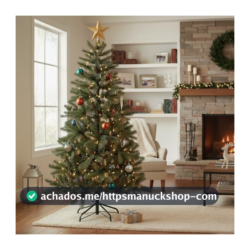 Arvore De Natal Premium Cheia Pinheiro 180cm 450 Galhos Verde