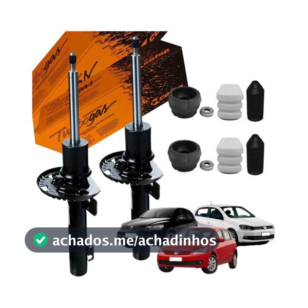 Par Amortecedor Dianteiro Original Cofap Kit Batente Axios Gol Voyage G5 G6 G7 2008 2009 2010 a 2024