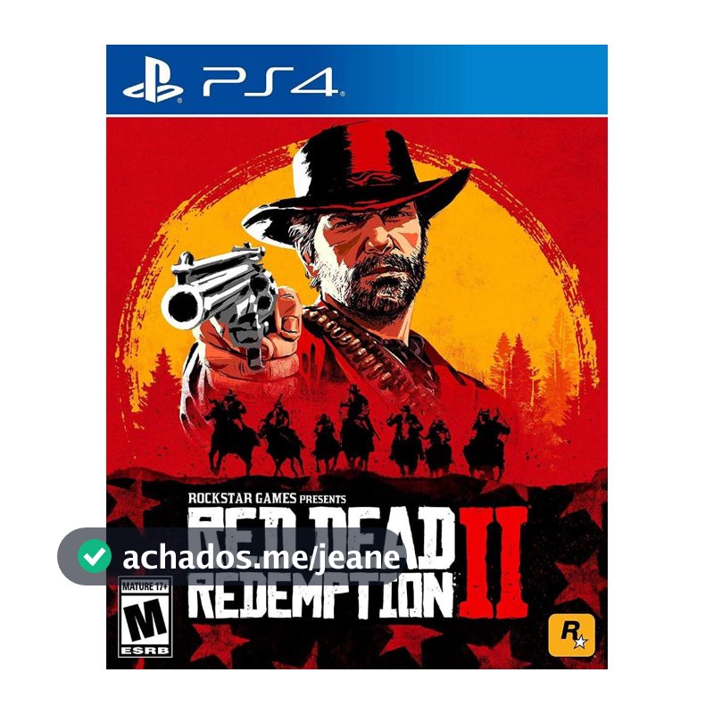 Red Dead Redemption 2 PS4 Midia Fisica