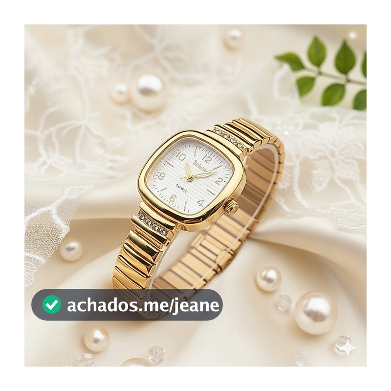 Relógio feminino MINI quartzo aço inoxidável pulseira MOLA