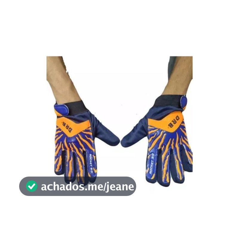 Luva Goleiro Futebol Infantil Kids Campo Importada Drb Rk3.0