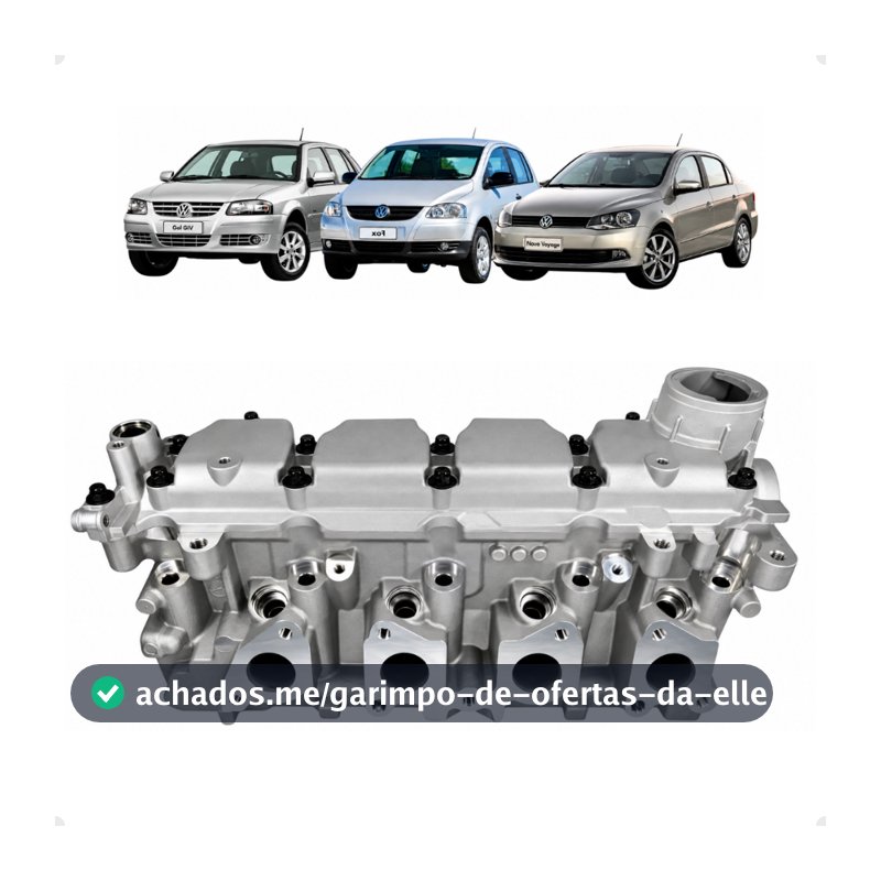 Cabeçote Gol 1.0 2005 A 2015 Fox 1.0 Voyage 09 A 16 Ea111