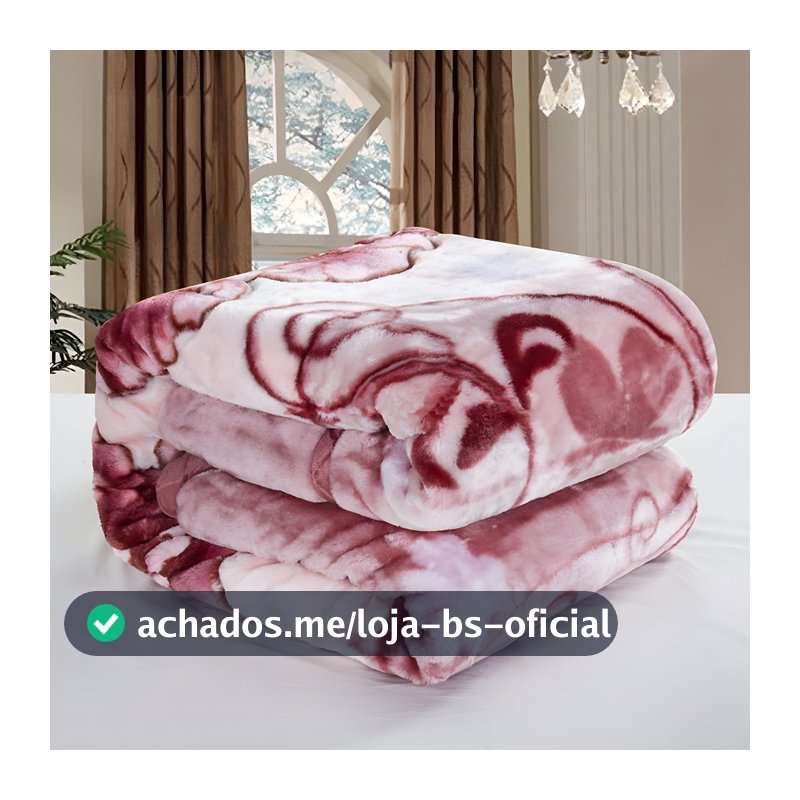 Kit 3 Cobertores Manta Casal Micro Fibra estampada
