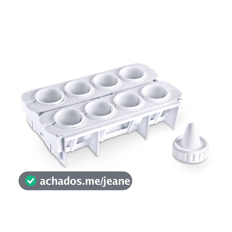Formas Fábrica de Coxinhas Salgado Modelador 8 Coxinhas Prático