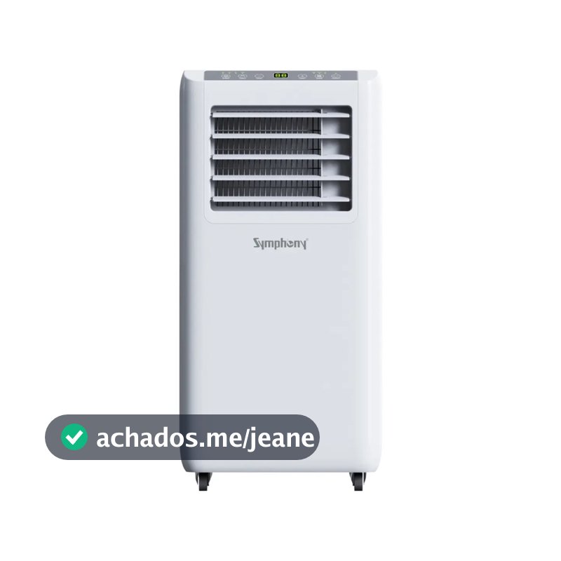 AR CONDICIONADO PORTÁTIL FRIO 9.000 BTUS SYMPHONY OPTIMA 9 BRANCO 127V