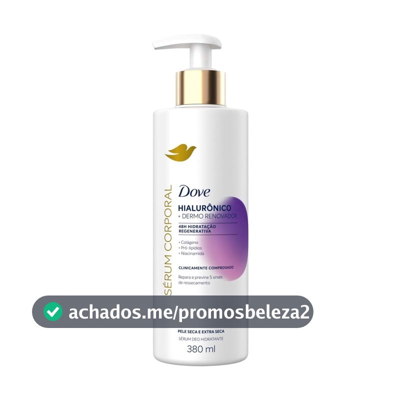 Dove Serum Corporal Hialu 380Ml