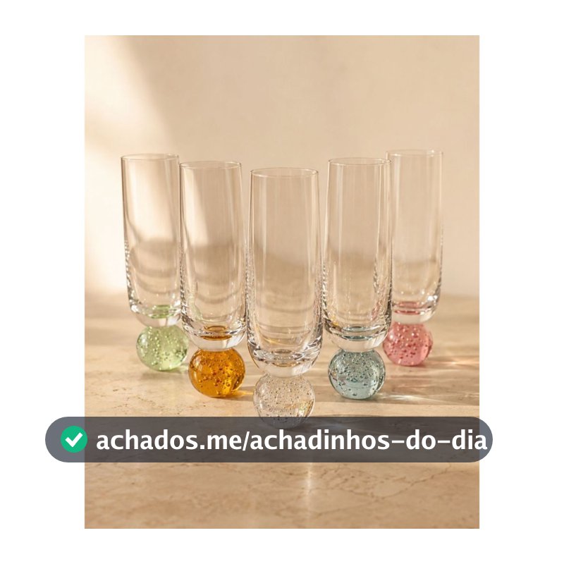 Taça Champanhe 300ML Esfere Bubble