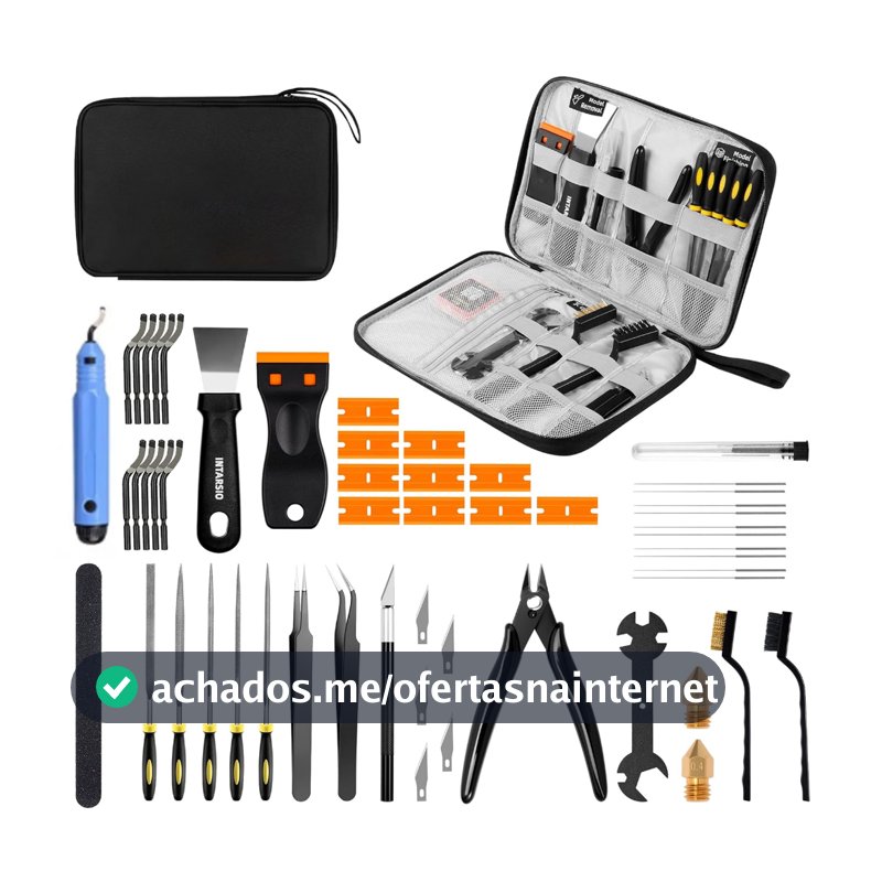 54Pcs Kit De Ferramentas Para Impressora 3D Multiuso Conjunto De Acessórios Ferramenta De Remoção E Limpeza Duráveis
