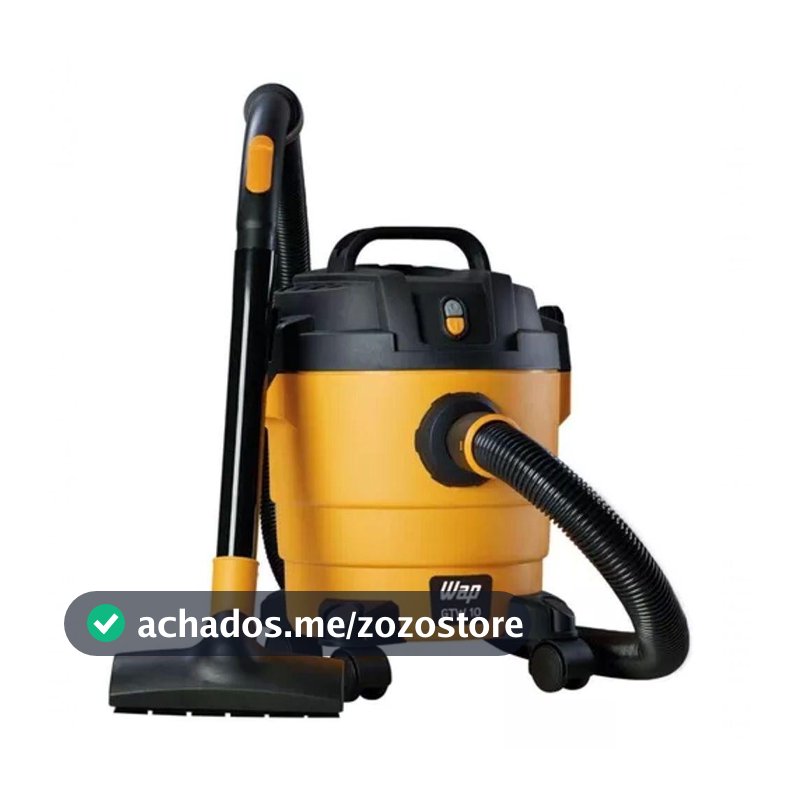 Aspirador de Pó e Água Wap GTW 10 1400W 10 Litros Amarelo/Preto 127V FW005705