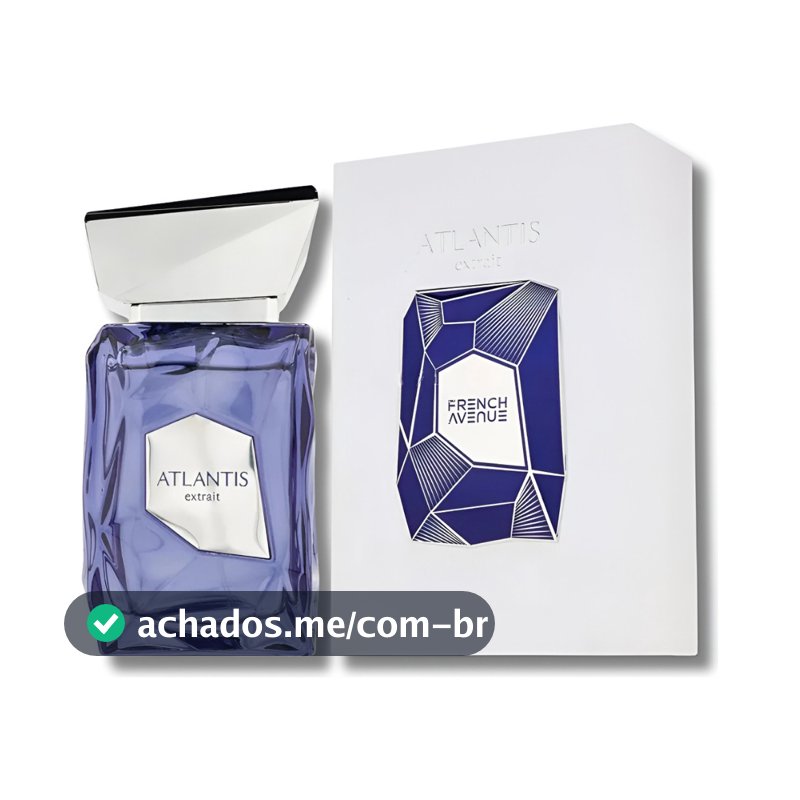 Perfume Árabe Atlantis Extrait - French Avenue - Eau De Parfum