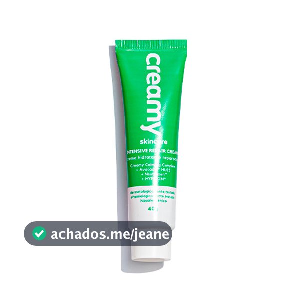 Creme Hidratante Antivermelhidão - Intensive Repair Cream - Hidratação Facial Intensa - Creamy Skincare - 30G