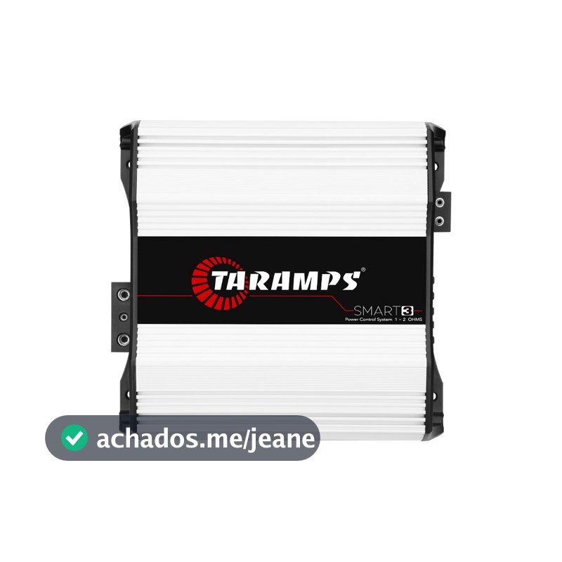 MODULO AMPLIFICADOR TARAMPS SMART 3 1 CANAL POTENCIA 3.000W RMS