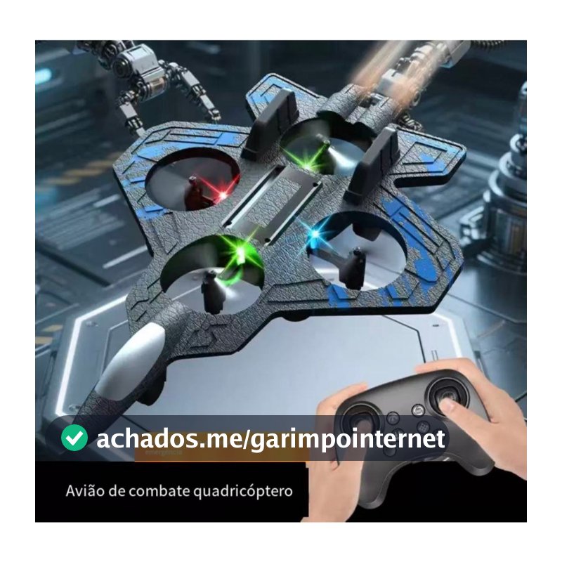 Avião Drone de Brinquedo Infantil com Controle Remoto – Diversão Garantida linha premium！